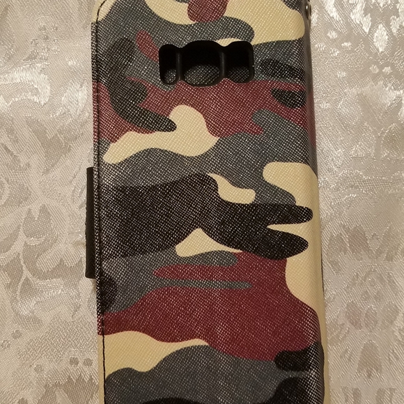 Samsung Galaxy S8 wallet phone case Camouflage, protective case Please go to m - Picture 3 of 12